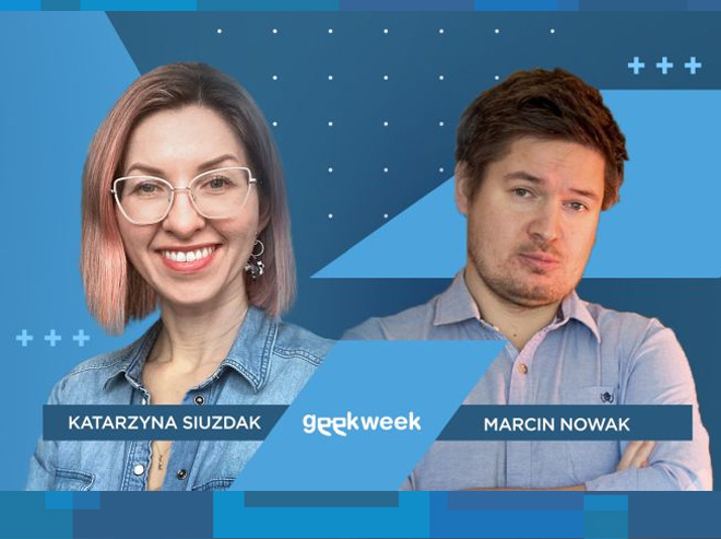 Robert Bernatowicz i Łukasz Malina w zespole Geekweek
